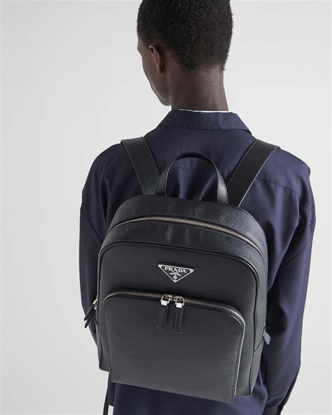 prada men floral backpack|prada men's bag price.